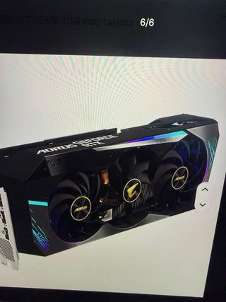 GIGABYTE RTX 3080 Máster 10gb