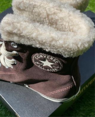 Converse All Star Botas Marrones Forradas