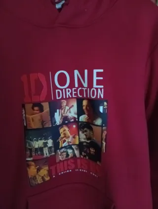 Sudadera One Direction Roja