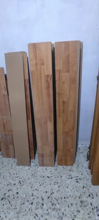 91 laminas Tarima de madera