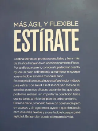 Libro Estírate: Más Ágil y Flexible