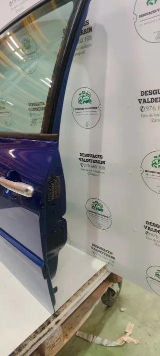 Puerta Delantera Izquierda Renault Megane II Azul