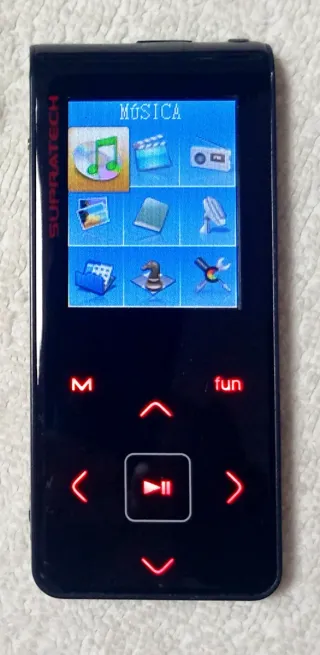 Reproductor MP3/MP4 SUPRATECH 8GB Jazz Adonis