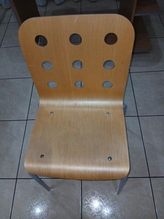 Escritorio juvenil madera y metal