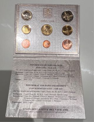 Serie Divisionale Euro Vaticano 2020