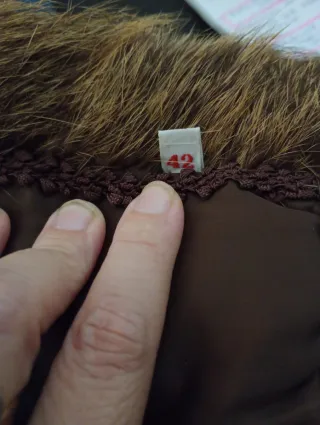 Chaqueta vintage de marmota