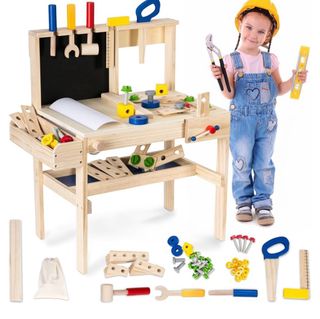 Banco de Herramientas Madera Niños