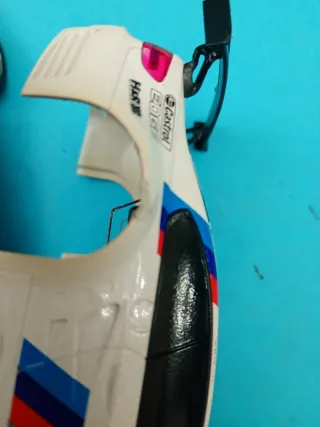 Scalextric BMW M3 GT2 carrocería ejes y chasis wos