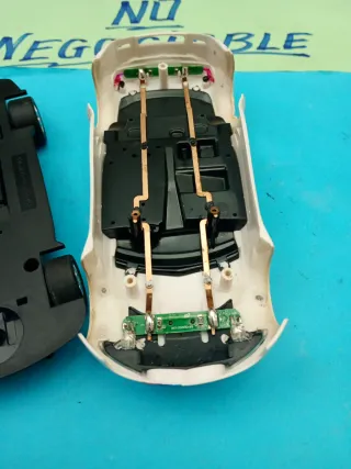 Scalextric BMW M3 GT2 carrocería ejes y chasis wos