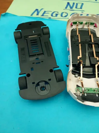 Scalextric BMW M3 GT2 carrocería ejes y chasis wos