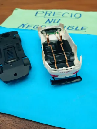 Scalextric BMW M3 GT2 carrocería ejes y chasis wos