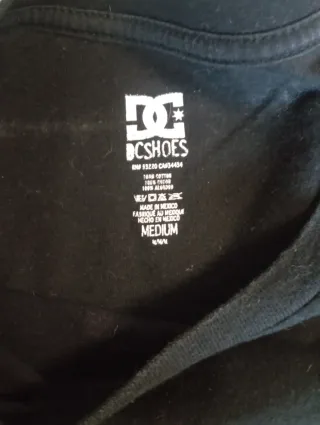 Camiseta DC Shoes Negra Talla M