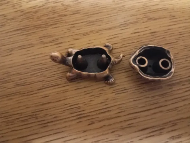 Miniatura decorativa tartaruga (porta incenso)