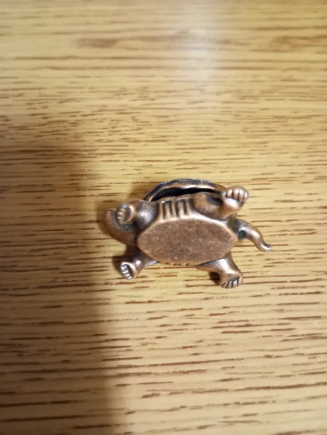 Miniatura decorativa tartaruga (porta incenso)