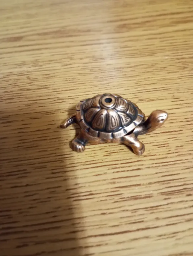 Miniatura decorativa tartaruga (porta incenso)