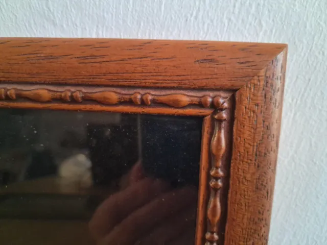 Marcos de madera y cristal (3 uds)