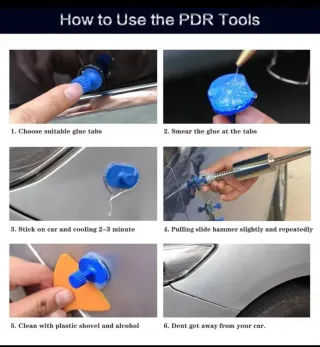 Kit Reparación Abolladuras Coche