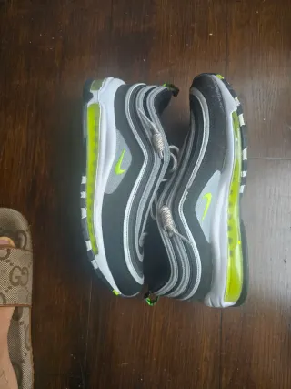 Nike Air Max 97 Scarpe Uomo Nero Verde
