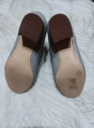 Botines grises mujer