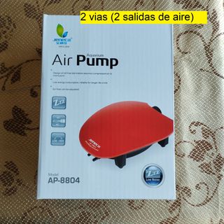 2 VIAS OXIGENADOR AIREADOR ACUARIO pecera