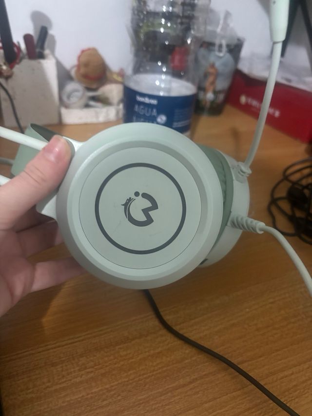 Auriculares Gaming USB Verdes