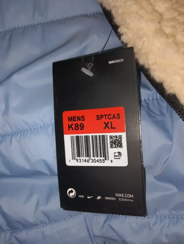 Cazadora Nike reversible mujer