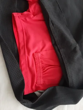 Falda Tenis/Padel Boomerang T. M/40 gris/rosa