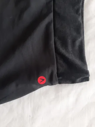 Falda Tenis/Padel Boomerang T. M/40 gris/rosa