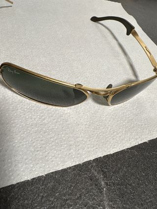 Gafas Ray-Ban Vintage Doradas Verdes Originales