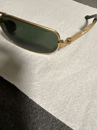 Gafas Ray-Ban Vintage Doradas Verdes Originales