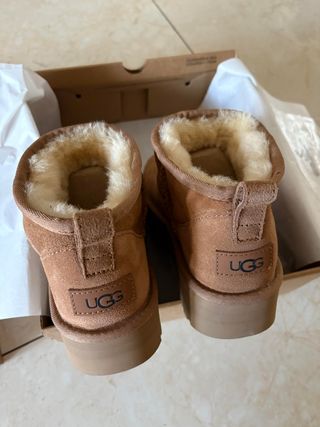 Botas UGG Classic Ultra Mini Plataforma Marrones