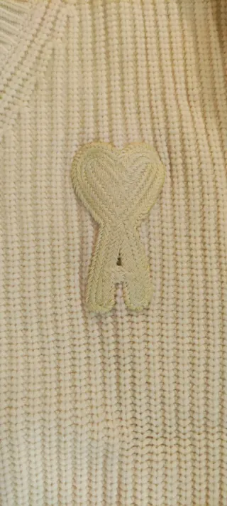 Jersey Ami Paris V-neck Logo Talla M