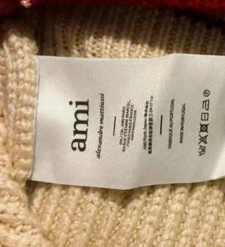 Jersey Ami Paris V-neck Logo Talla M