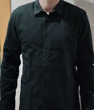 Camisa Zara verde, talla XL pero más bien sería L