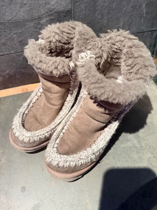 Botas MOU Beige/Marrón Talla 37