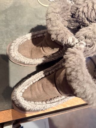 Botas MOU Beige/Marrón Talla 37