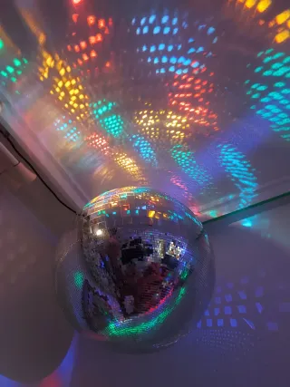 Bola de discoteca DJ