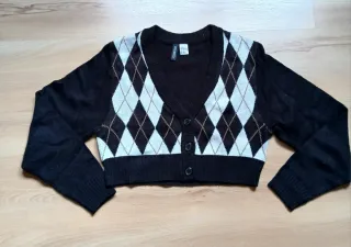 H&M Cárdigan corto punto Talla XS