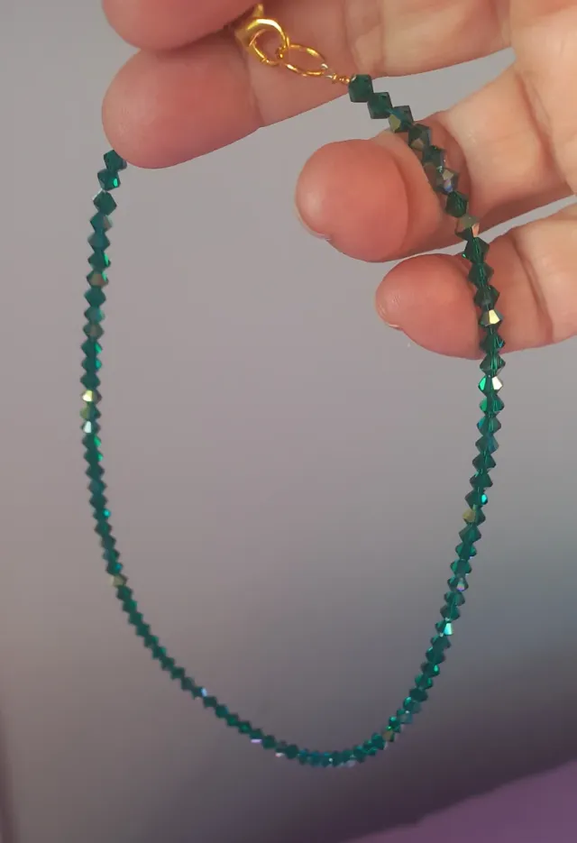 Gargantilla Swarovski Esmeralda