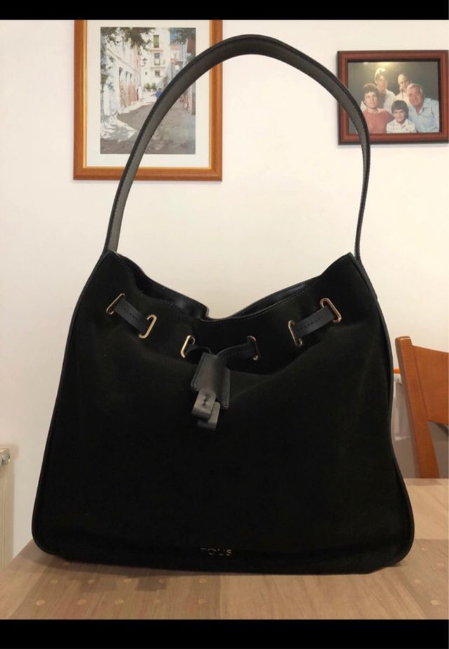 Borsa Tous Nero in Pelle