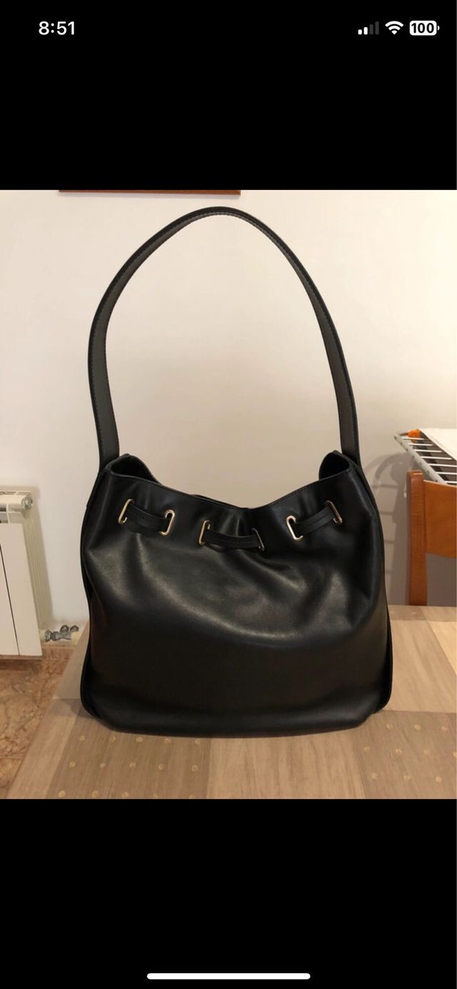 Borsa Tous Nero in Pelle