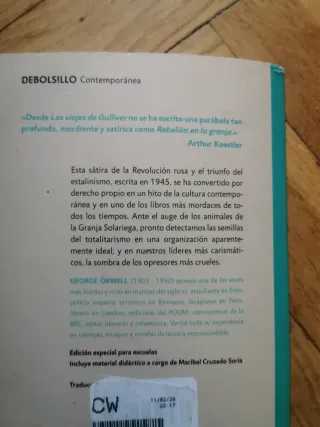 Rebelión en la granja (edición escolar) (edició...