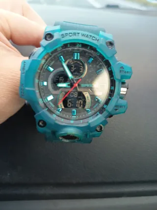 Reloj Deportivo Azul