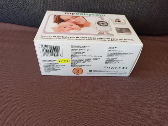 Cámara Vigilancia Bebé Mybabycam D-Link