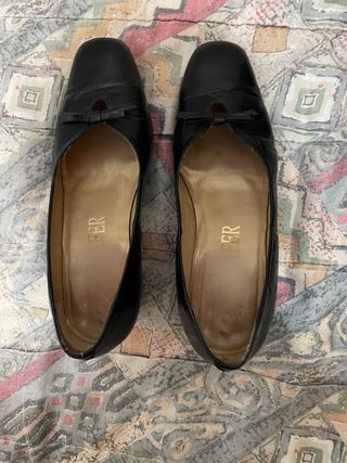 Zapatos de tacón negros mujer