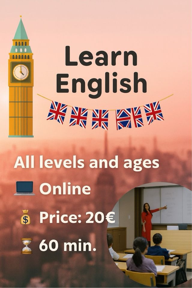 Clases de inglés personalizadas – 10 años de exper