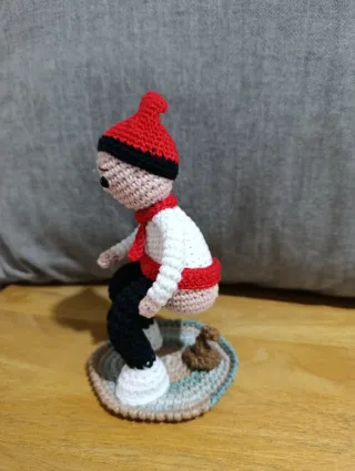 Caganer crochet Belén