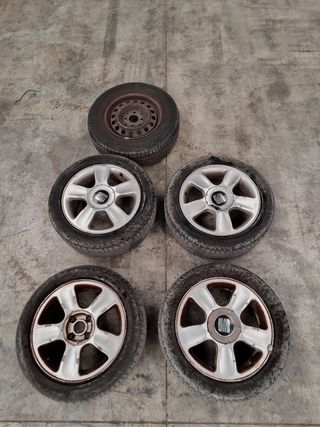 Llantas Seat Cordoba (4 unidades + 1 repuesto)