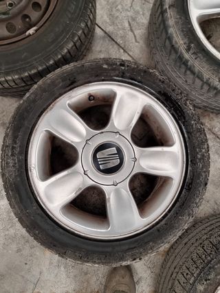 Llantas Seat Cordoba (4 unidades + 1 repuesto)