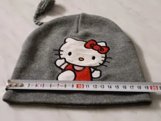 Cappello Hello Kitty H&M Grigio Rosso